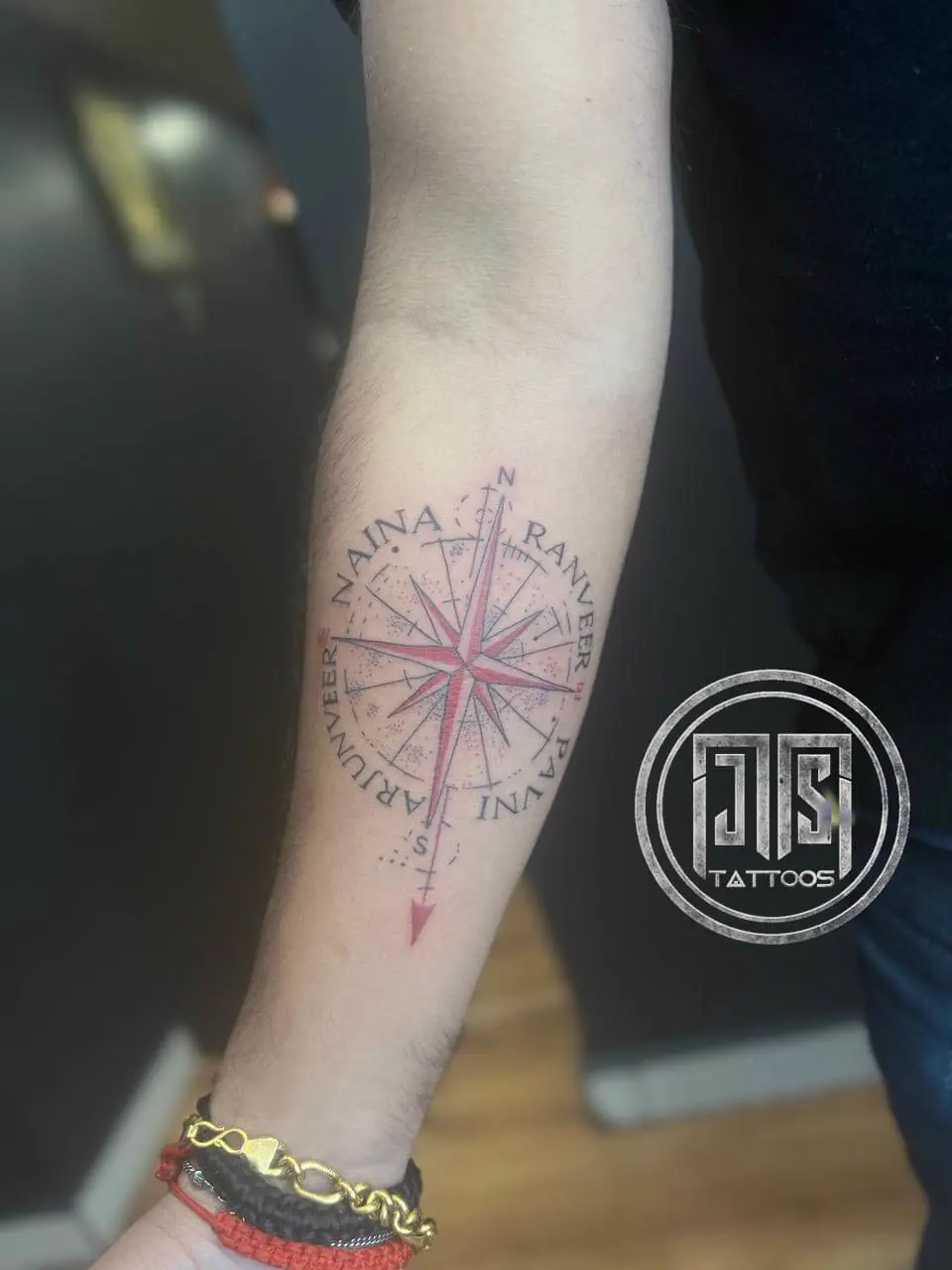 Full sleeve tattoo West Delhi Paschim Vihar studio